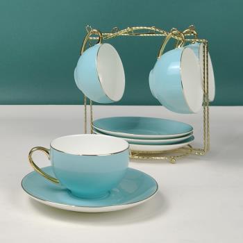 法式下午茶茶具套裝小奢華宮廷風中式紅茶杯骨瓷高級感茶壺禮盒
