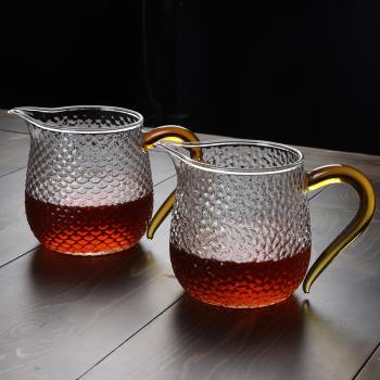 相見相遇 耐熱玻璃公道杯日式分茶器耐高溫電陶爐煮茶杯勻杯茶具
