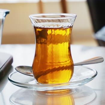 土耳其紅茶杯進口Turkey特色杯咖啡花茶英式午茶玻璃杯冰滴咖啡杯