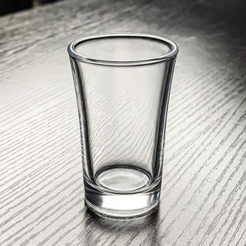 一兩白酒杯1兩50ml毫升小酒杯家用水晶玻璃子彈杯子輕奢高檔高端