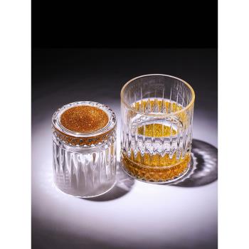【福利款兩個】家用威士忌杯子古典洋酒品鑒杯玻璃水杯果酒啤酒杯
