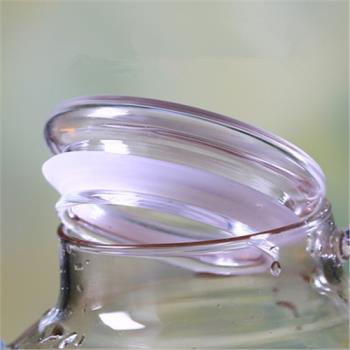 玻璃壺蓋子茶道零配件茶具玻璃杯瓶蓋冷水壺竹蓋