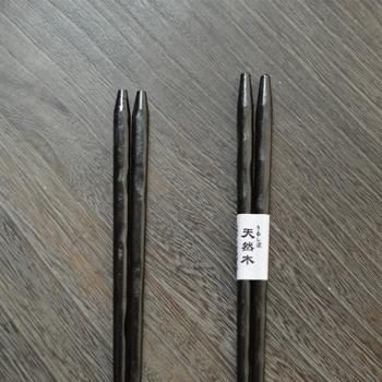 外貿原單進口鐵木手工黑色筷 家庭日式尖尾筷子 酒店餐飲用具