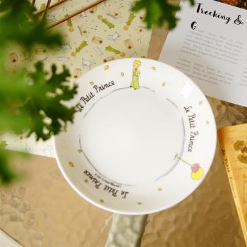 JW經典童話Le Petit Prince小王子玫瑰陶瓷盤子餐盤早餐盤意面盤