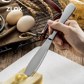 不銹鋼切黃油抹刀奶油西餐面包果醬刀多功能牛油奶酪刀芝士刮刀