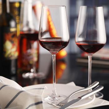 紅酒杯 高腳杯 葡萄酒杯玻璃香檳杯水晶家用酒具大號酒杯套裝歐式