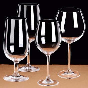 歐式輕奢華水晶紅酒杯高腳杯大號玻璃葡萄酒杯子 家用單支6只套裝