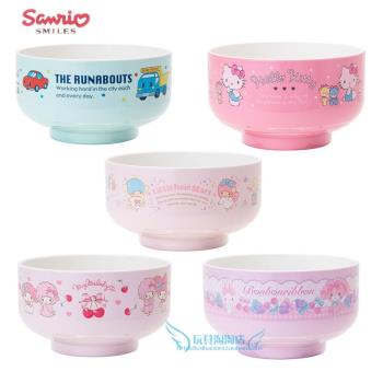 日版新品Sanrio三麗鷗Kitty貓泥頭車雙子星飯碗 大湯面碗情侶碗
