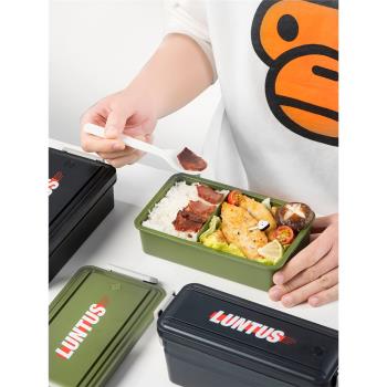 日本ASVEL 男士飯盒可微波爐餐盒上班族便攜健身減脂日式便當盒