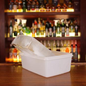 酒吧大號手工帶蓋冰塊盒
