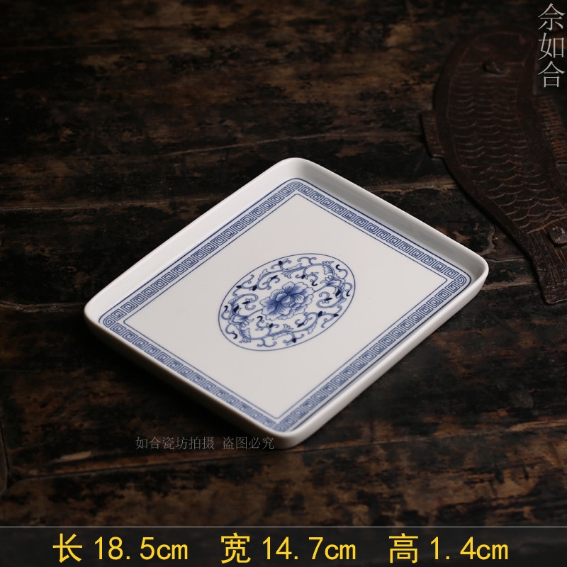 潮汕迷你小蓋碗青花高溫陶瓷兩人旅行茶具茶杯小號三才碗兩杯三杯|蓋碗