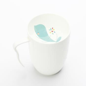 水生靈骨瓷杯子doodle8/個性馬克杯 簡約水杯 創意 陶瓷杯小清新