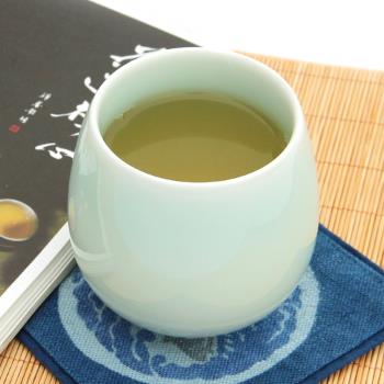 龍泉青瓷大號陶瓷水杯茶具套裝個性創意冰裂紋杯子6色杯茶杯禮品