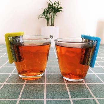 不銹鋼茶漏茶濾茶葉過濾器創意可愛喝茶泡茶神器泡茶葉過濾網茶具