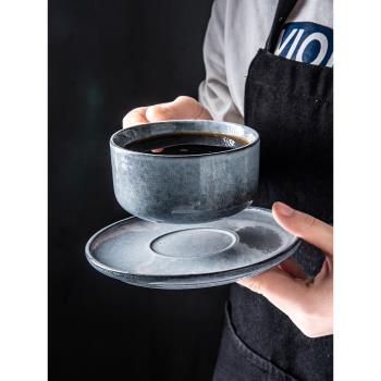 ijarl陶瓷馬克杯家用北歐風復古高顏值水杯杯子男士咖啡杯早餐杯