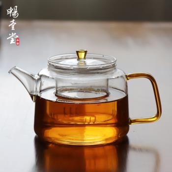 加厚玻璃耐高溫家用燒水茶壺