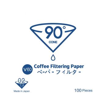 MOJAE/摩佳 日本進口V60濾杯通用咖啡濾紙原木漿漂白手沖咖啡濾紙