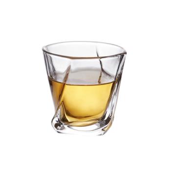 酒吧專用鋼化玻璃個性啤酒杯威士忌洋酒創意八角杯150加厚玻璃杯