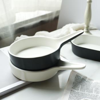 造器芝士焗飯烤盤微波爐里用的烘焙烤箱用陶瓷碗北歐日式創意西餐