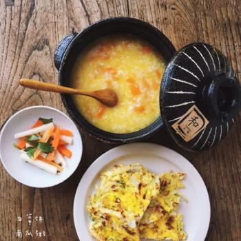 日本進口萬古燒黑十草土鍋家用煲湯鍋燉鍋煲仔飯鍋快速米飯砂鍋