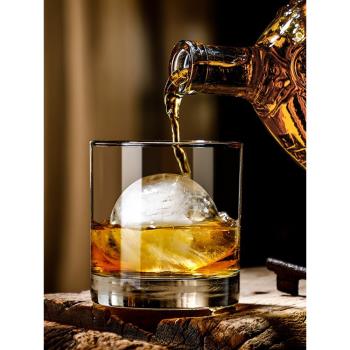 冰球杯威士忌杯洋酒杯酒吧酒杯水晶玻璃杯烈酒啤酒杯條紋杯古典杯