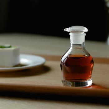 日本進口Hirota廣田硝子一滴不漏醬油瓶復古手工日式家用玻璃油瓶