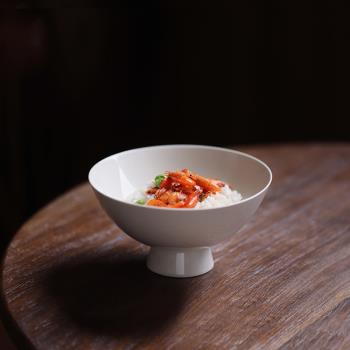 日式粗陶碗復古家用手工土陶碗餐具食器吃飯碗湯碗創意沙拉碗面碗