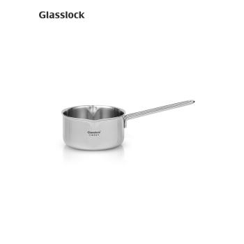 Glasslock小奶鍋不銹鋼304加厚寶寶輔食鍋家用嬰兒小煮鍋煎煮湯鍋