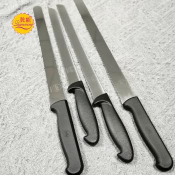 乾能吐司切刀 西點刀具鋸齒麵包刀不銹鋼蛋糕刀西瓜切刀烘焙工具