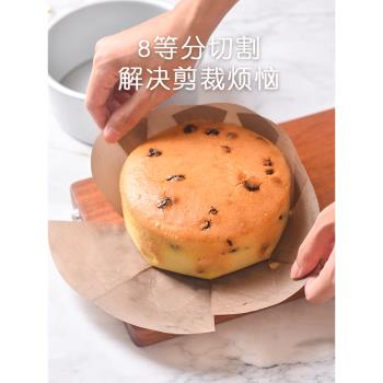 不粘蛋糕模具圍邊脫模烘焙燒烤高溫布空氣炸鍋墊紙紙防粘布反復用