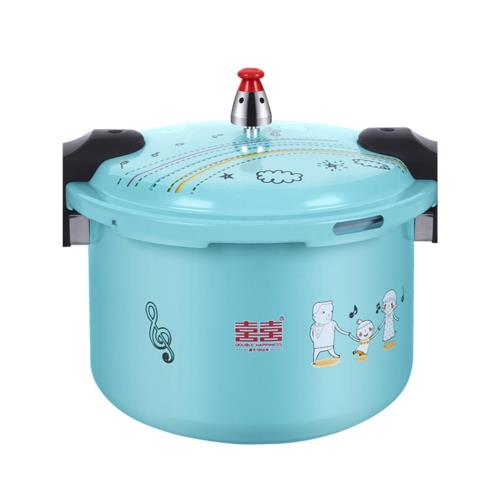 新品雙喜佳緣炫彩不粘壓力鍋家用防爆高壓鍋18/20/24CM電磁爐通用