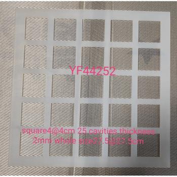 白色戀人矽膠模具杏仁瓦片酥椰蓉脆片水果條片28*28金盤用豬肉脯