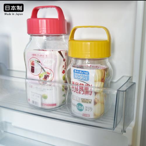 日本進口玻璃瓶東洋佐佐木泡菜腌菜泡酒分裝瓶食品級寬口密封罐子