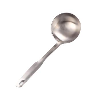 304不銹鋼火鍋勺湯勺漏勺家用大號盛湯勺子掛鉤加厚勺子粥稀飯勺