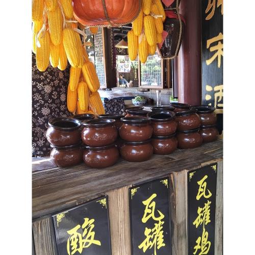 瓦罐湯罐商用江西煨湯燉罐南昌民間小壇子陶瓷土湯爐沙縣燉盅煲湯