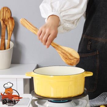 德國進口Pasterkamp橄欖木攪拌勺子炒勺提勺家用手工實木烹飪工具