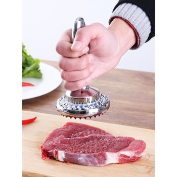重型嫩肉錘家用實心松肉錘做牛排豬扒肉排斷筋打肉器可拆式錘肉器