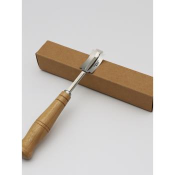 木手柄法式面包修容刀弧形法棍包割刀面團平分刀歐包割紋刀304鋼