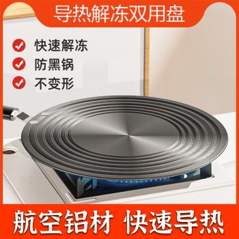 德國導熱板廚房家用煤氣爐燃氣灶導熱盤防滑防燒黑解凍板護鍋墊