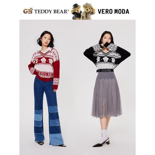 Vero Moda奧萊泰迪熊秋冬毛衣