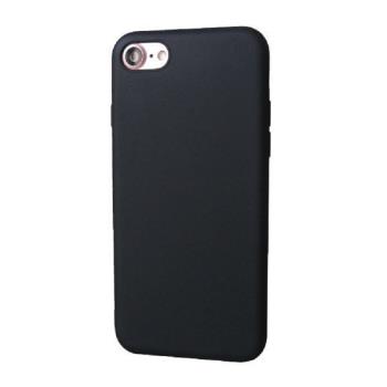 純黑色適用于iPhoneSE2磨砂手機殼新SE全包蘋果7薄防指紋8男軟殼