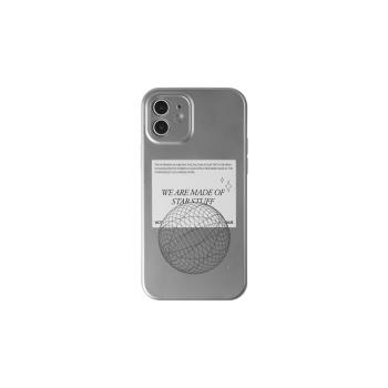 勝利大道星塵金屬質感適用蘋果12iPhone13promax手機殼11銀鍍xs小