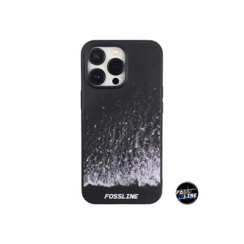 FOSSLINE海浪磨砂復古簡約個性小眾潮流適用于iPhone14手機殼硅膠