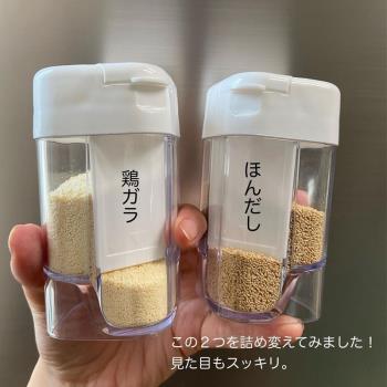LEC日本SK系列定量倒出4克調味粉末收納瓶白糖小顆粒分類儲存瓶