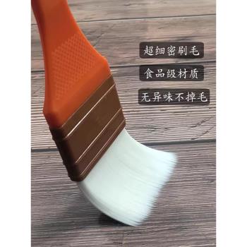 廚房食品烘焙燒烤刷烙餅刷醬超細密毛刷蛋液烤肉不掉毛塑膠油刷子