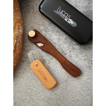 盧卡斯櫸木割包刀歐包法棍劃口花紋造型面包世界面包大賽指定用品