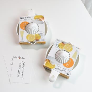 INOMATA日本手動橙子榨汁器家用簡易手動榨汁機檸檬壓汁器擠汁器