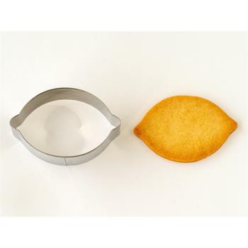 現貨日本cotta檸檬不銹鋼糖霜餅干切摸模具壓模烘焙模具