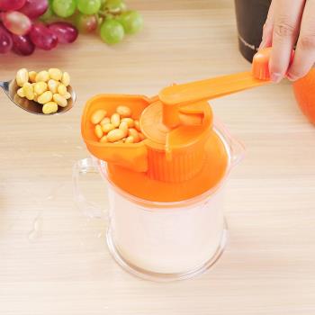 手搖豆漿器多功能家用小型榨汁機手動磨豆漿機迷你炸蔬果汁一體機
