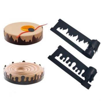 烘焙模具 皇冠蛋糕慕斯圍邊裝飾硅膠模具翻糖 巧克力膏模具DIY